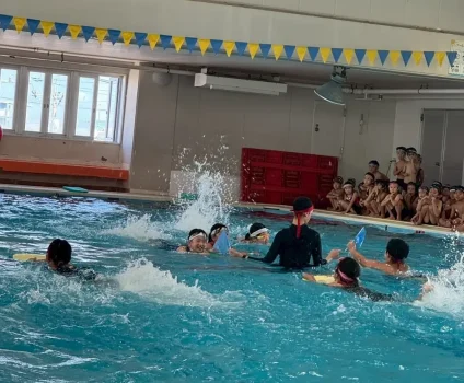 水中フラッグ